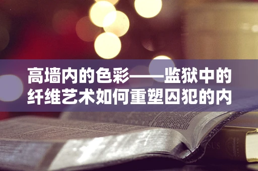 高墙内的色彩——监狱中的纤维艺术如何重塑囚犯的内心世界？