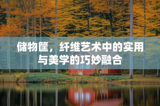 储物筐，纤维艺术中的实用与美学的巧妙融合